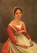 Portrait of Mme Legois,  Jean Baptiste Camille  Corot